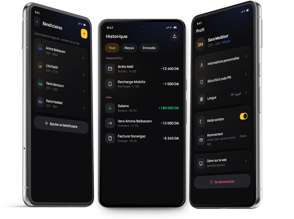 BARIDIMOB — Services